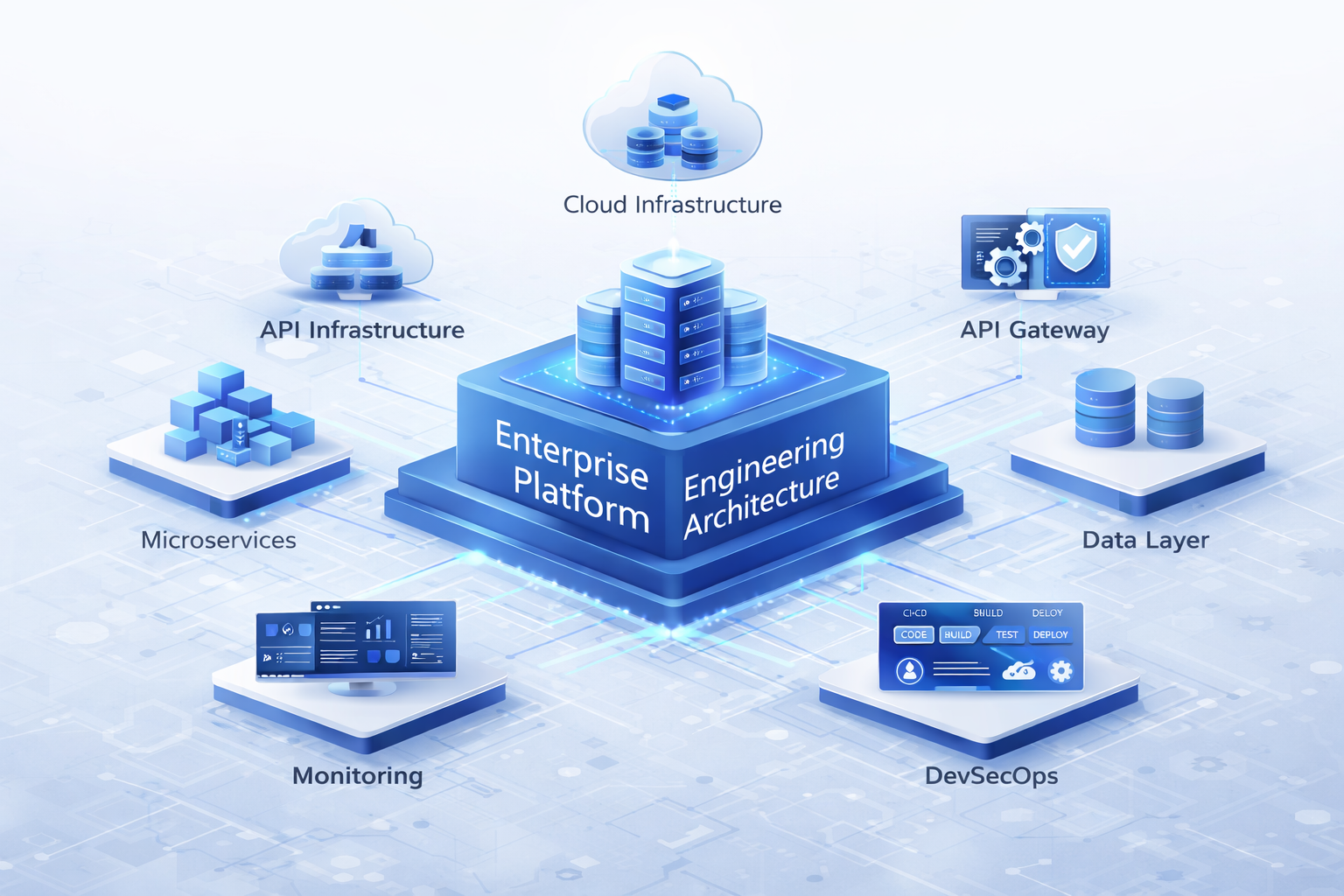 Enterprise engineering platform architecture